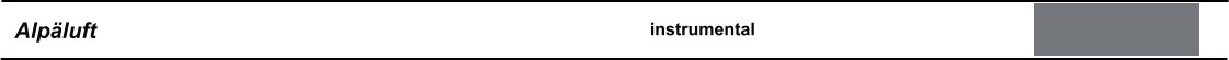 Alpäluft instrumental